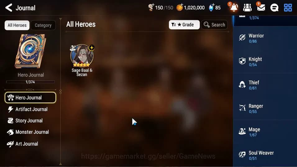 Epic Seven Accounts Global Unverif | Fresh Starter | Low Progress | 1 image 4