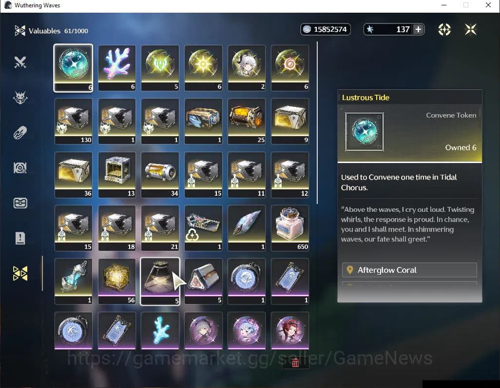 Wuthering Waves Accounts NA | UL 48 | 3 Limited | Lynae,Zani,Pheobe | MC Fe image 10