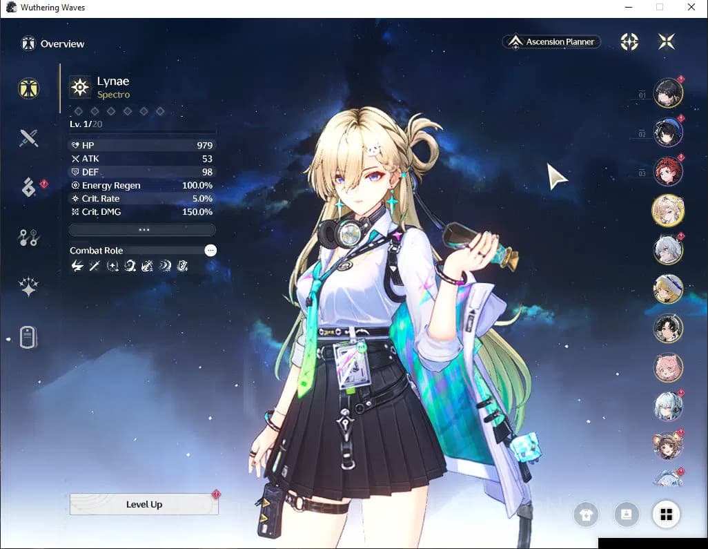 Wuthering Waves Accounts NA | UL 48 | 3 Limited | Lynae,Zani,Pheobe | MC Fe image 16