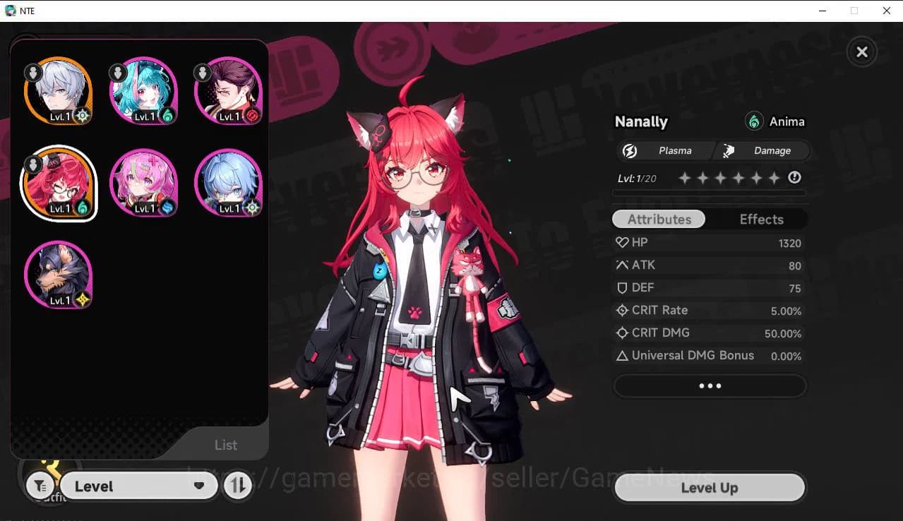Neverness to Everness Accounts GLOBAL NA|HL 3|1 SSR Limited Nanally + 1 S Arc| 5 image 2