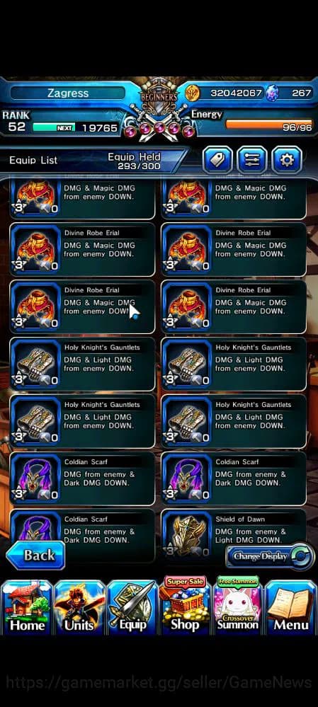 Grand Summoners Accounts Global|Rank 52|30 RGB|17 Ascend|OkarunTW,ToumaTW,S image 11