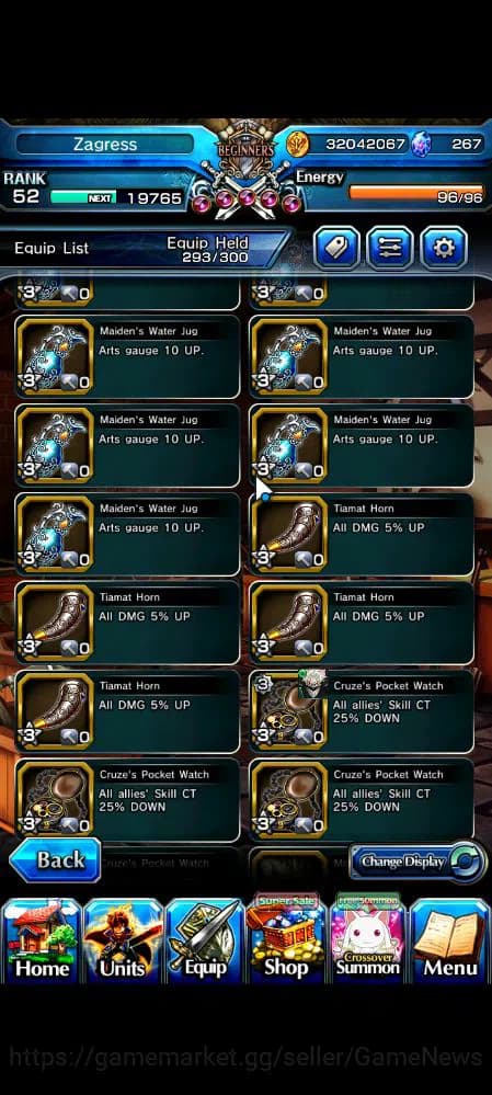 Grand Summoners Accounts Global|Rank 52|30 RGB|17 Ascend|OkarunTW,ToumaTW,S image 14