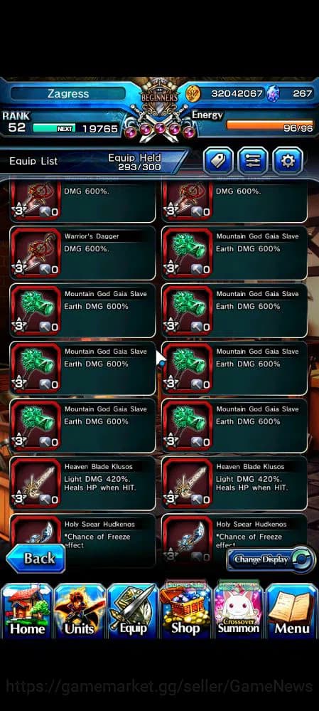 Grand Summoners Accounts Global|Rank 52|30 RGB|17 Ascend|OkarunTW,ToumaTW,S image 6