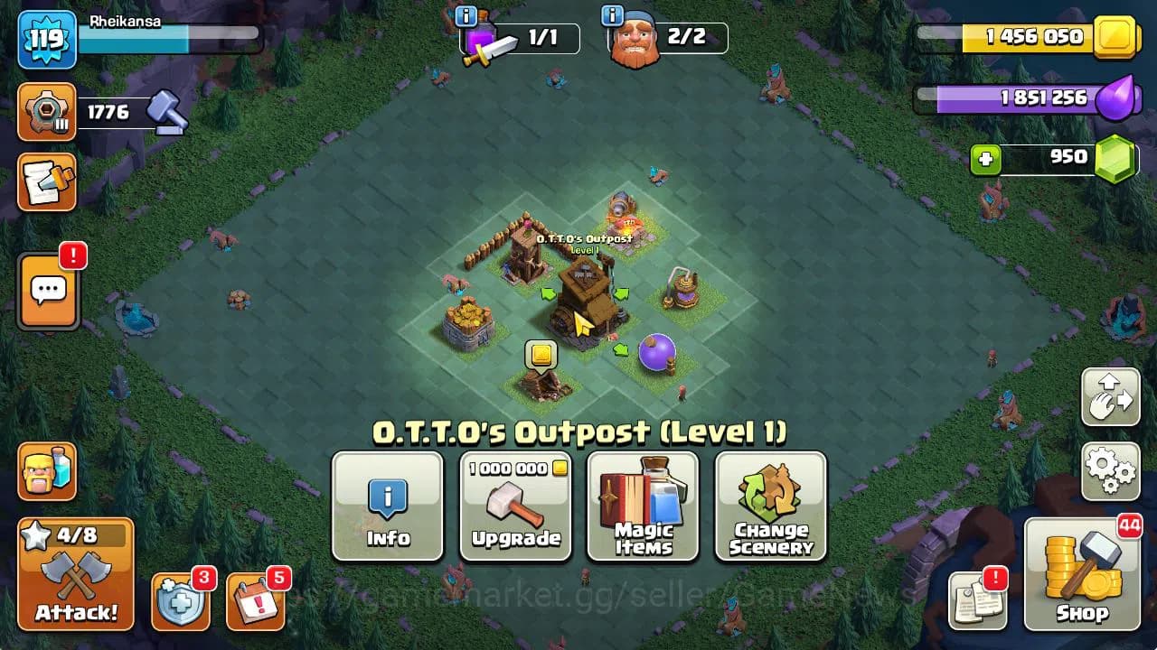 Clash of Clans Accounts TH 13-BH 6|LV 119|HH 7|BK 55,AQ 64,GW 43,MP 41,RC image 5