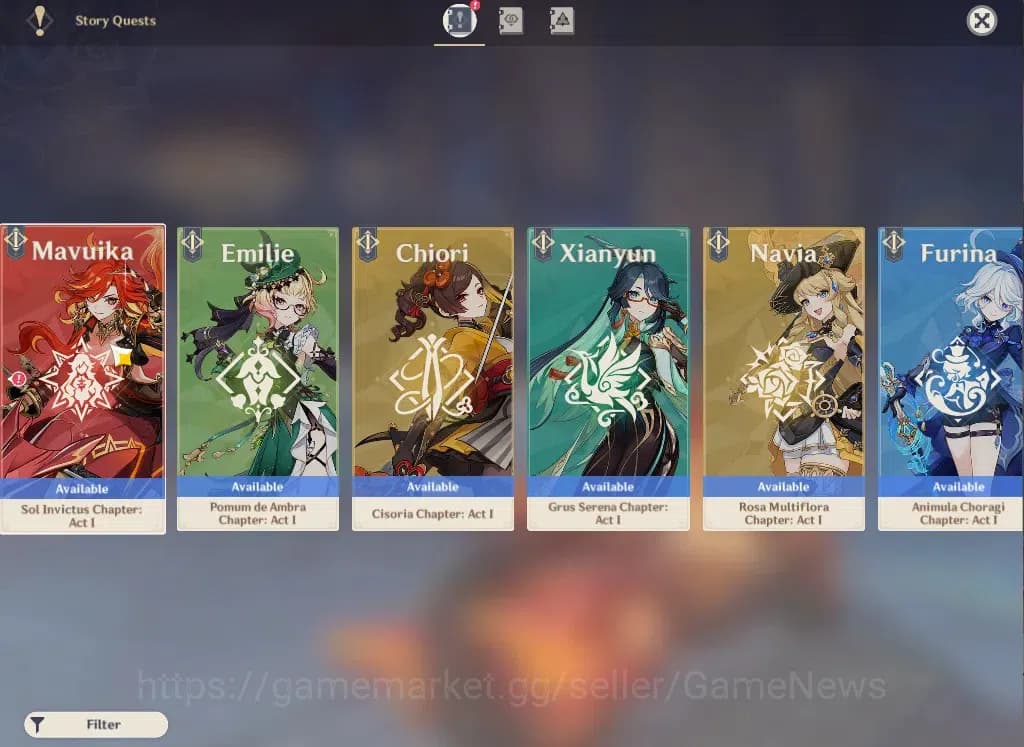 Genshin Impact Accounts ASIA|AR57|13Limited+4(*5Wep)|Skirk,Columbina,kinic image 15