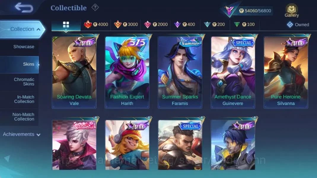 Mobile Legends: Bang Bang Accounts Global|Hero 132|Skin 232|Renowned|Legend Franco+Va image 20