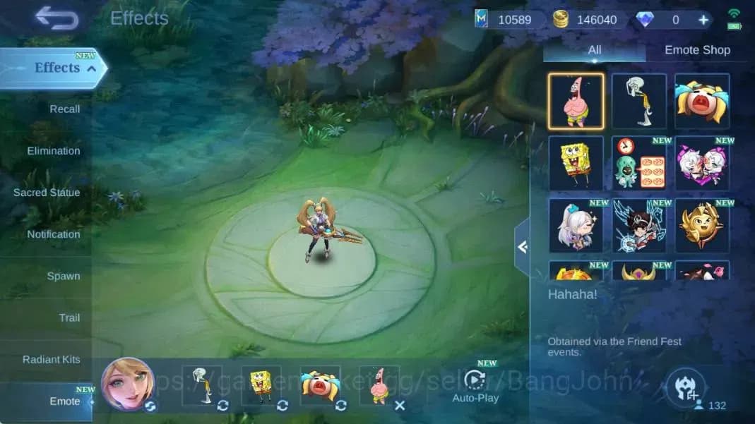 Mobile Legends: Bang Bang Accounts Global|Hero 132|Skin 232|Renowned|Legend Franco+Va image 7