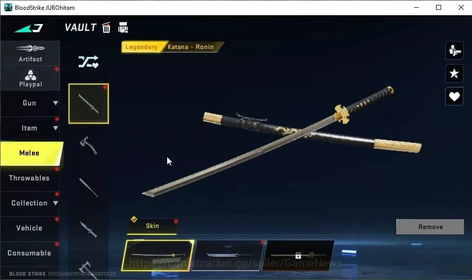 Blood Strike Accounts ASIA|ETERNAL P90-Empyrean Lv2|18 ULTRA[HANK,AUG,PK image 11
