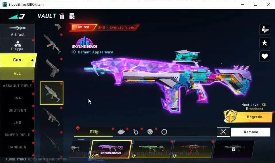Blood Strike Accounts ASIA|ETERNAL P90-Empyrean Lv2|18 ULTRA[HANK,AUG,PK image 18