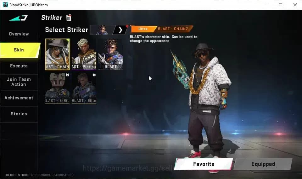 Blood Strike Accounts ASIA|ETERNAL P90-Empyrean Lv2|18 ULTRA[HANK,AUG,PK image 4