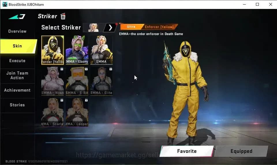 Blood Strike Accounts ASIA|ETERNAL P90-Empyrean Lv2|18 ULTRA[HANK,AUG,PK image 5