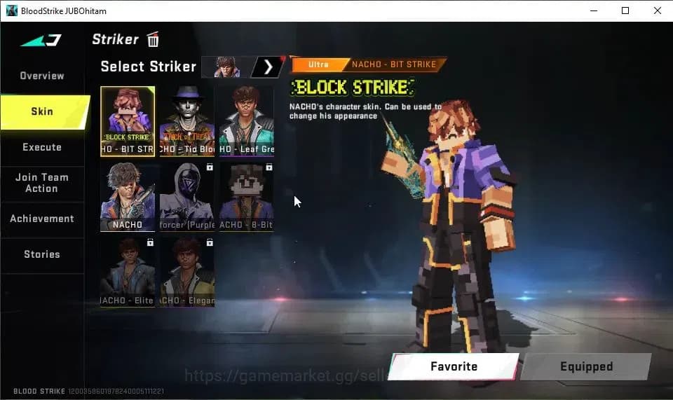 Blood Strike Accounts ASIA|ETERNAL P90-Empyrean Lv2|18 ULTRA[HANK,AUG,PK image 6