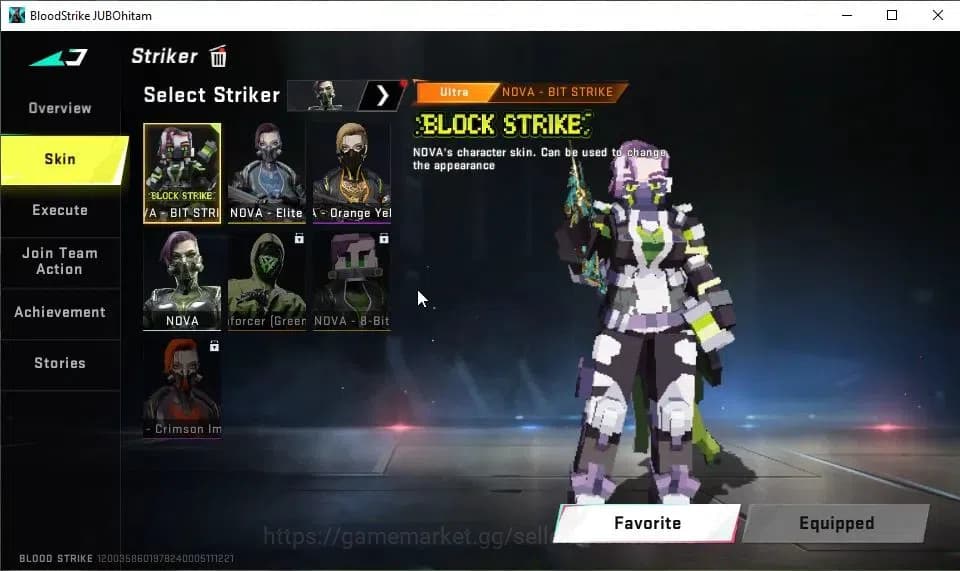 Blood Strike Accounts ASIA|ETERNAL P90-Empyrean Lv2|18 ULTRA[HANK,AUG,PK image 7