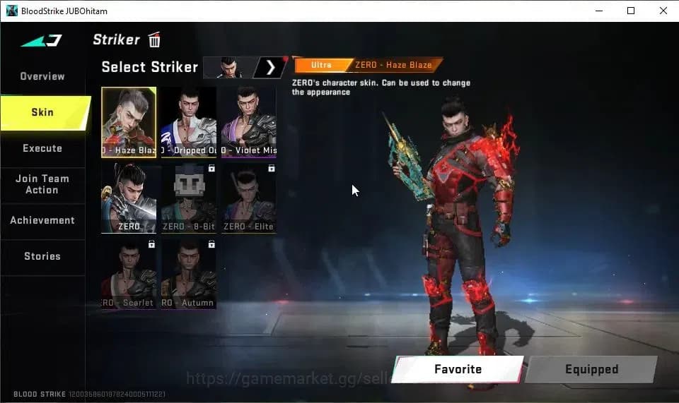 Blood Strike Accounts ASIA|ETERNAL P90-Empyrean Lv2|18 ULTRA[HANK,AUG,PK image 9