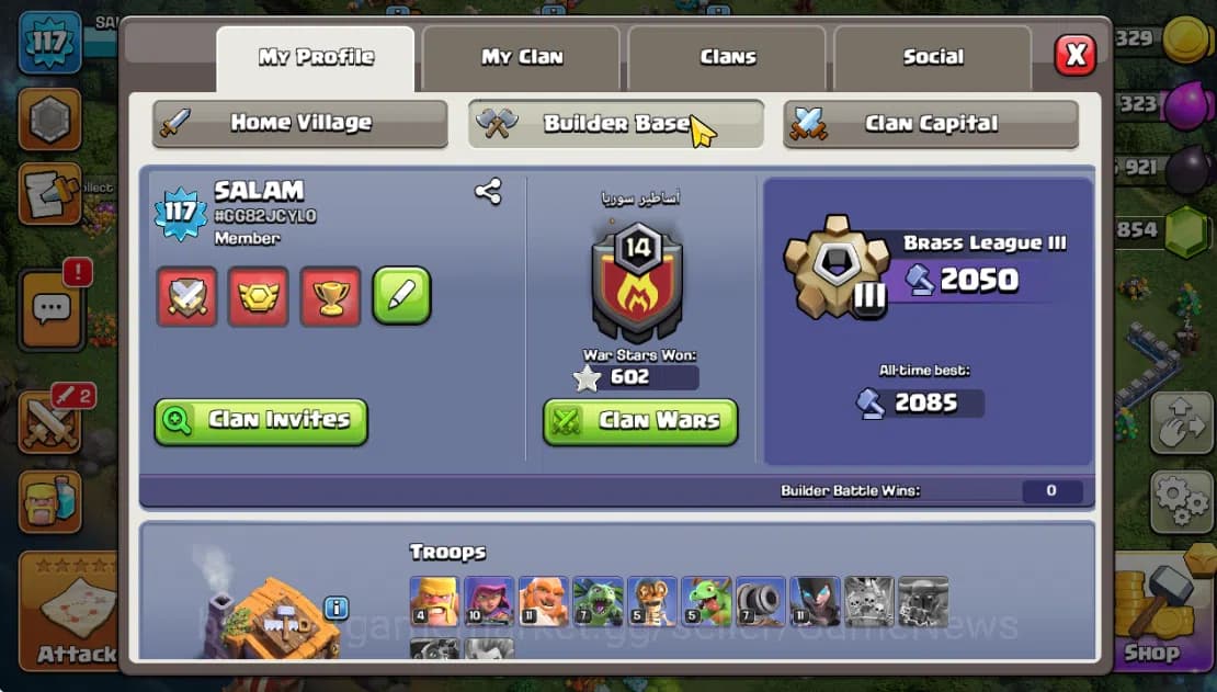 Clash of Clans Accounts TH 13-BH 7|LV 117|HH 7|BK 65,AQ 68,GW 50,MP 46,RC image 3