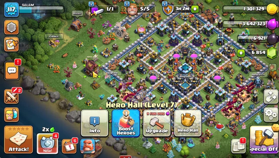 Clash of Clans Accounts TH 13-BH 7|LV 117|HH 7|BK 65,AQ 68,GW 50,MP 46,RC image 7