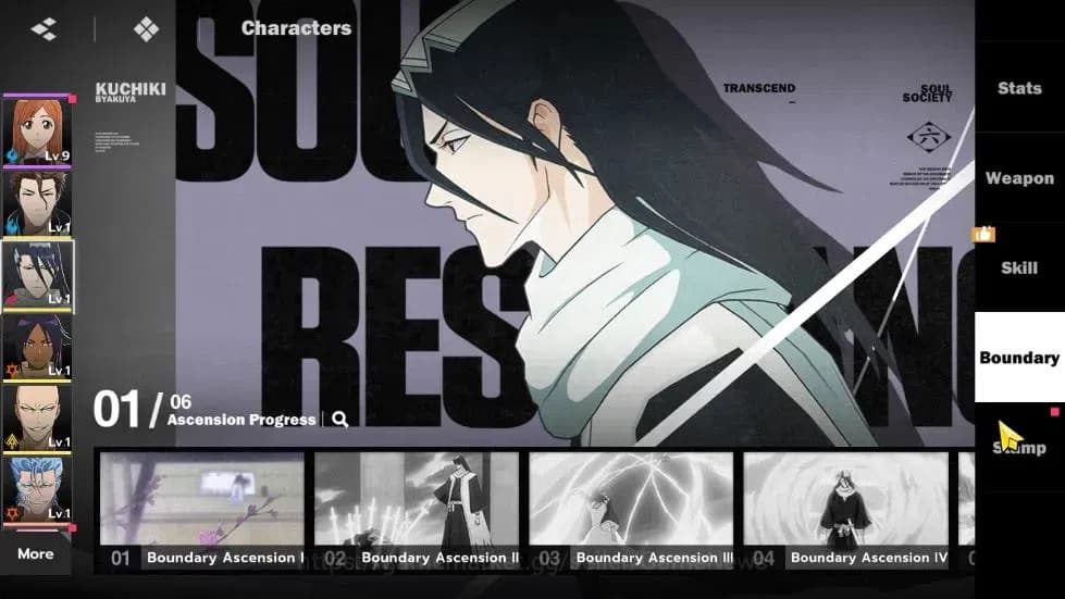 BLEACH: Soul Resonance Accounts NuverseSEA|LV 53|6 SSR [(Gin B2,Tosen B2,Aizen,Ikk image 15