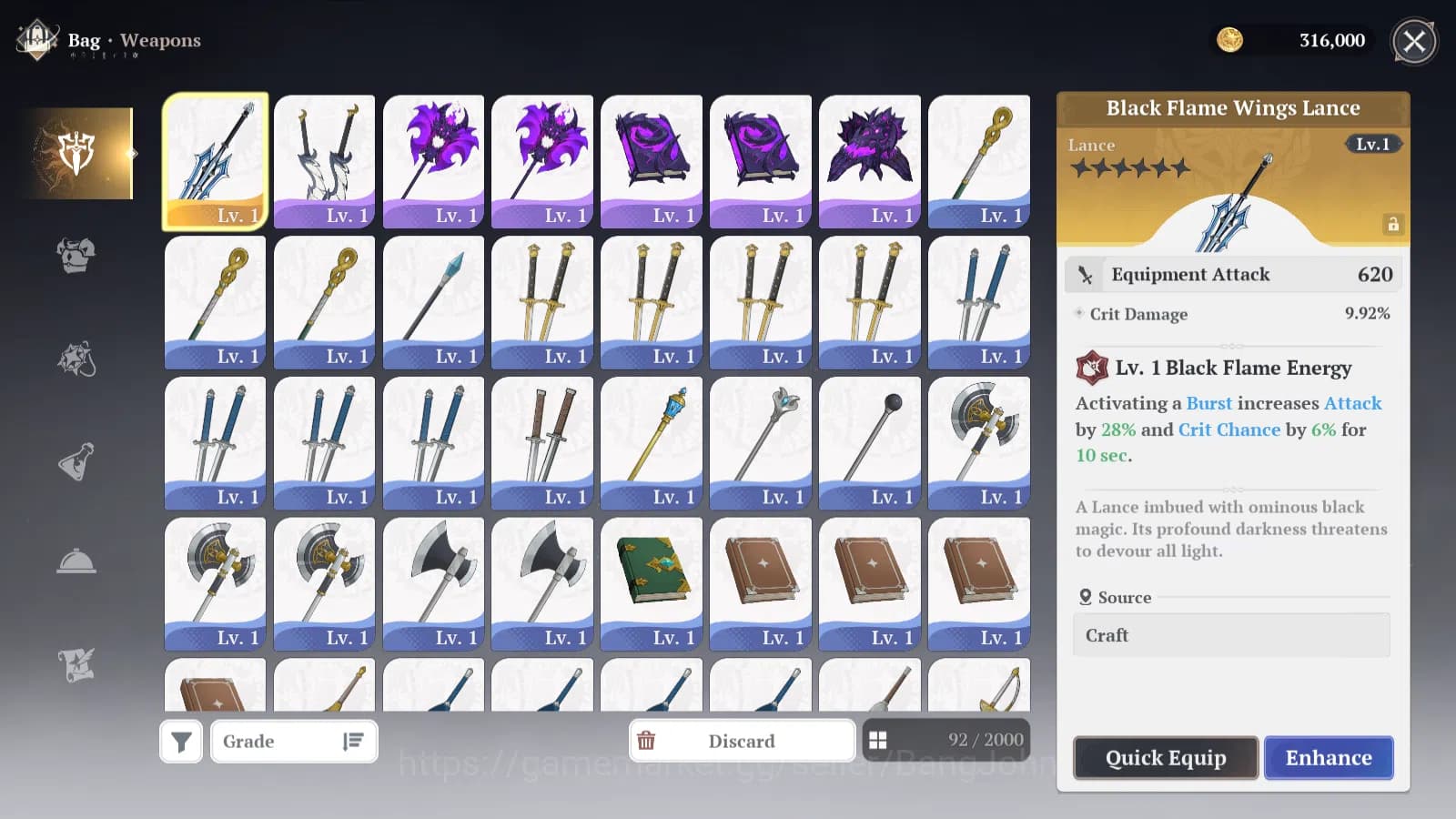 The Seven Deadly Sins: Origin Accounts EUROPE | Fresh Starter Lv 2 | 2 SSR | Meliodas,Gui image 7