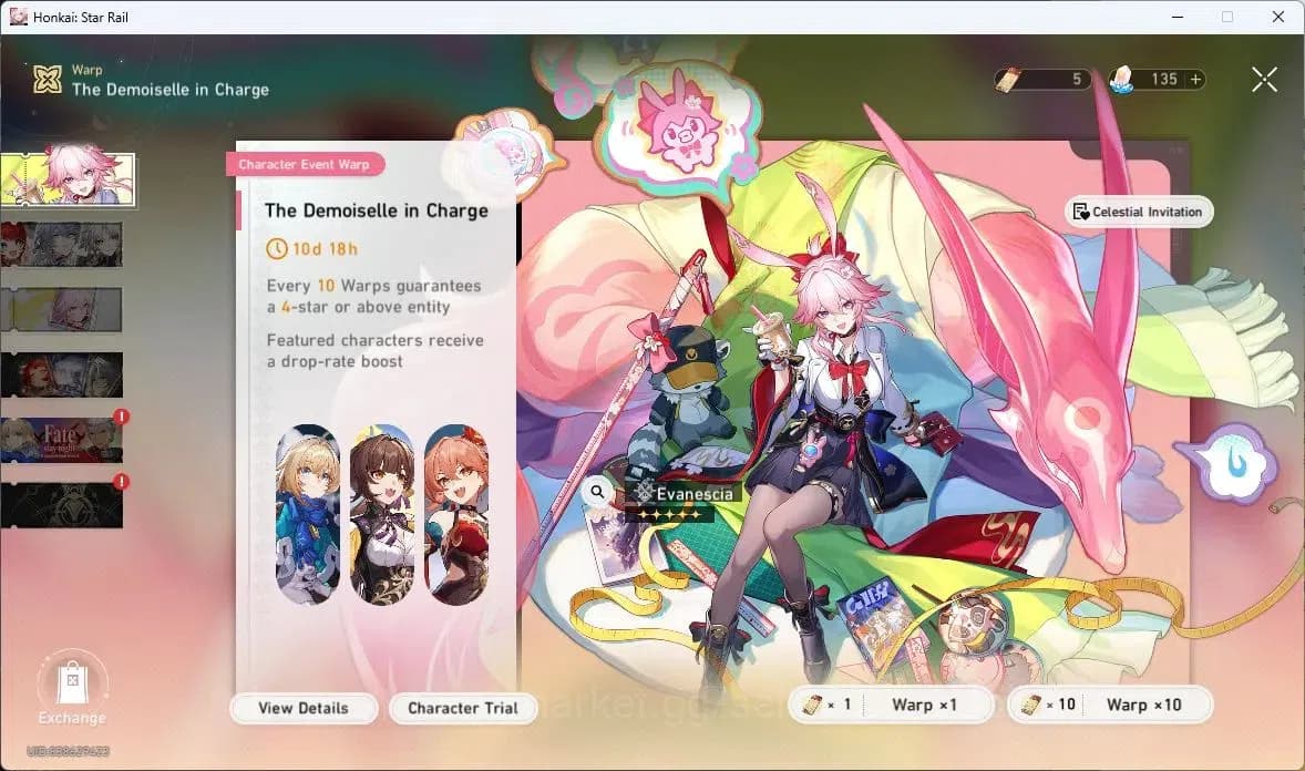 Honkai Star Rail Accounts ASIA | TL46 | Silver Wolf+Sign | Sparkle+Sign | Ev image 6
