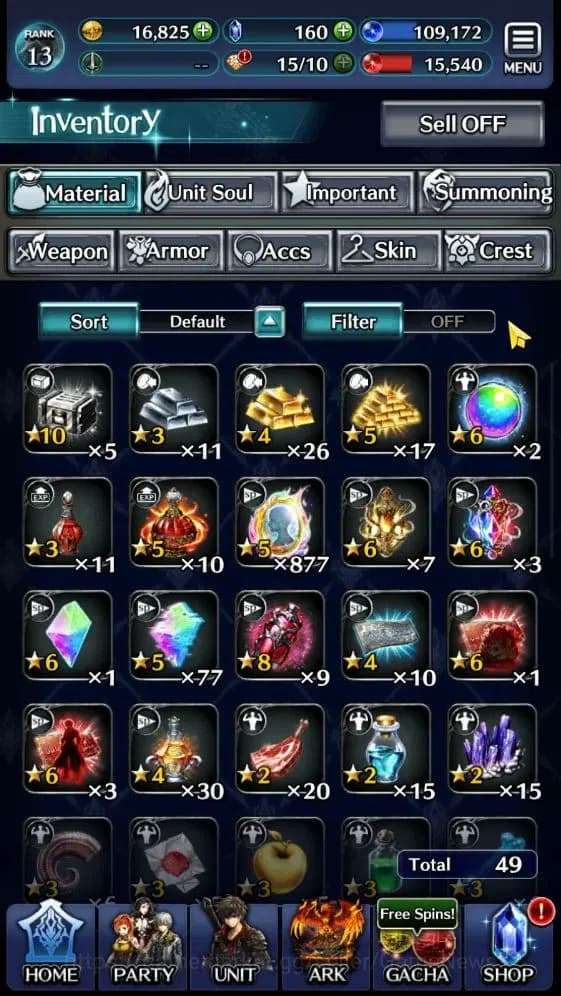 Last Cloudia Accounts GLOBAL |Rank 13| Top Tier Unit [AoG Yuda, Ascended image 13
