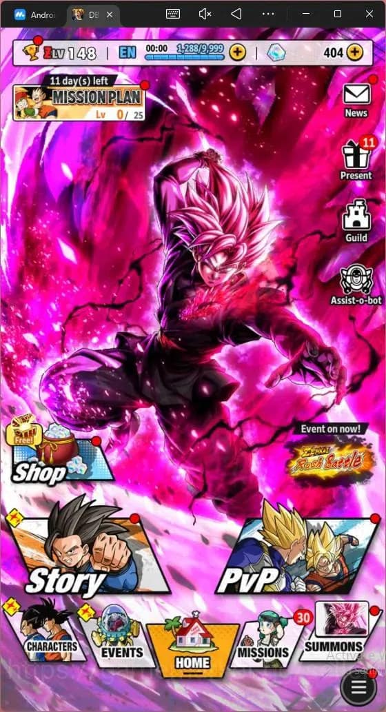 Dragon Ball Legends Accounts Android | Lvl 148|11M Total Power|404 CC|1 LR Goku image 11