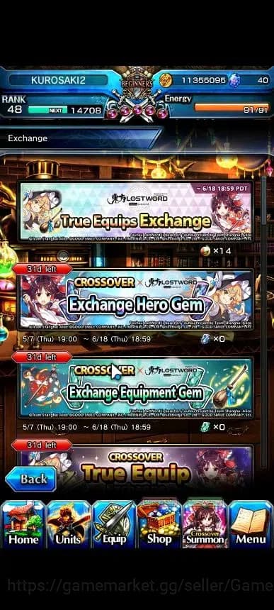 Grand Summoners Accounts Global|Rank 48|15 Ascend+6 TW|[2x SMiyu,Emiya,Kami image 7