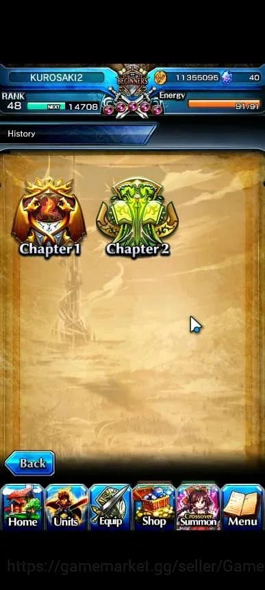Grand Summoners Accounts Global|Rank 48|15 Ascend+6 TW|[2x SMiyu,Emiya,Kami image 8