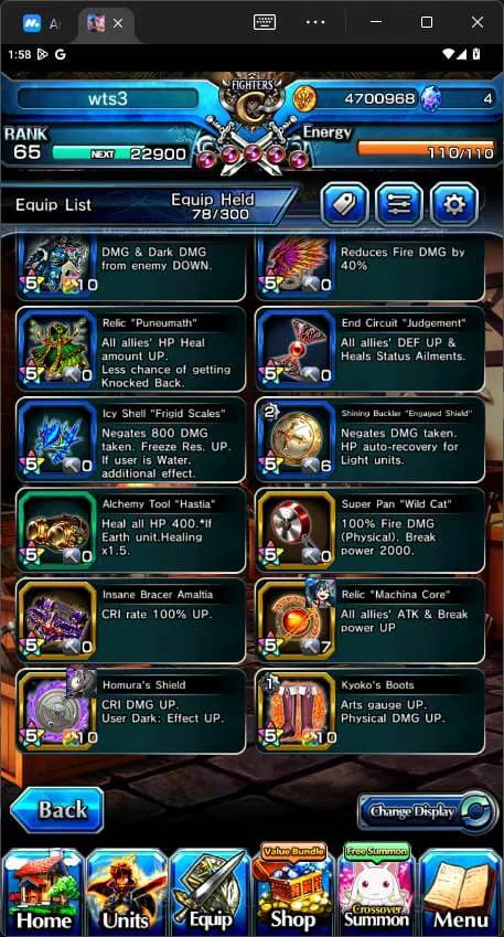 Grand Summoners Accounts GLOBAL|Ascend 4|Madoka Kaname(TW),Homura Akemi,Mam image 9