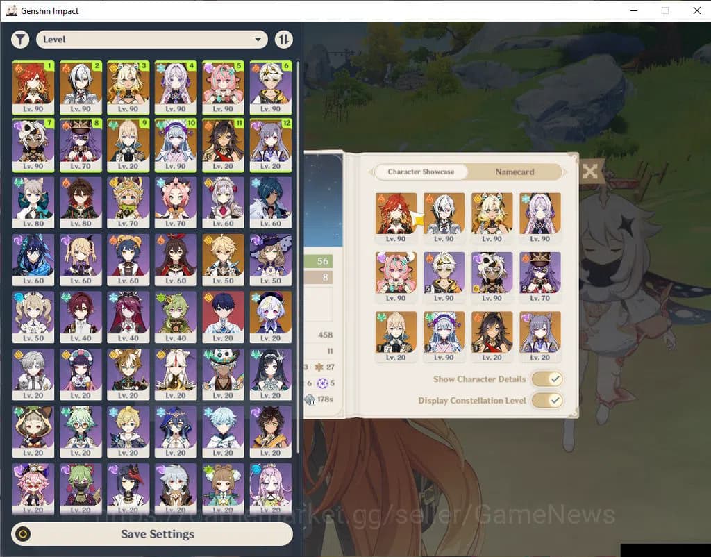 Genshin Impact Accounts ASIA|AR 56|5 Limited +4(*5WEP)|(Arlecch,Citlali)+S image 1