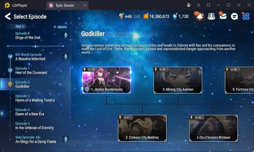 Epic Seven Accounts Global Unverif | 6ML | (Ilynav,Politis,Landy,Belia image 13