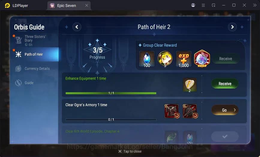 Epic Seven Accounts Global Unverif | 6ML | (Ilynav,Politis,Landy,Belia image 14