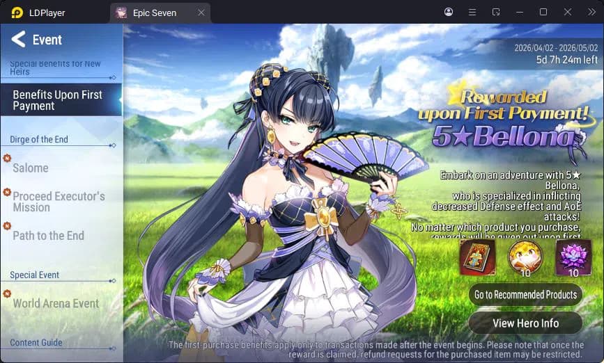 Epic Seven Accounts Global Unverif | 6ML | (Ilynav,Politis,Landy,Belia image 6