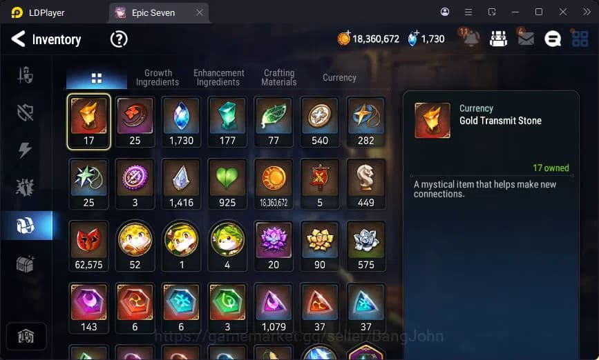 Epic Seven Accounts Global Unverif | 6ML | (Ilynav,Politis,Landy,Belia image 9