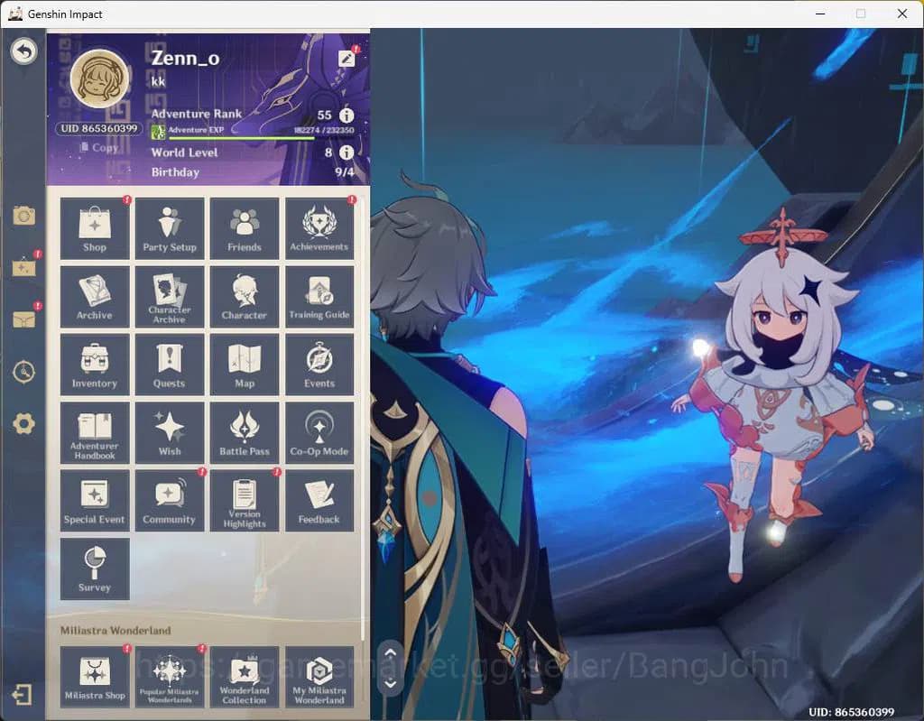 Genshin Impact Accounts ASIA|AR 55|4 limit| Columbina, Alhaitham, Nahida, image 1