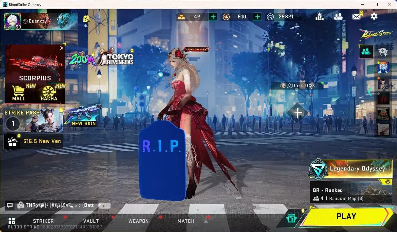 Blood Strike Accounts ASIA|EVO,MP5-GUARD(LVL5)|ETHERNAL,AUG(LVL2),M4A1(L image 1