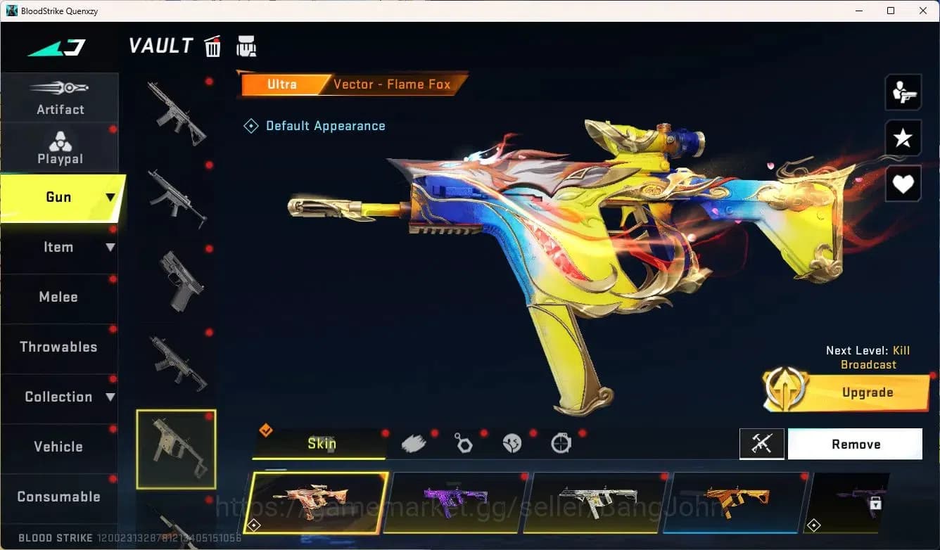 Blood Strike Accounts ASIA|EVO,MP5-GUARD(LVL5)|ETHERNAL,AUG(LVL2),M4A1(L image 12