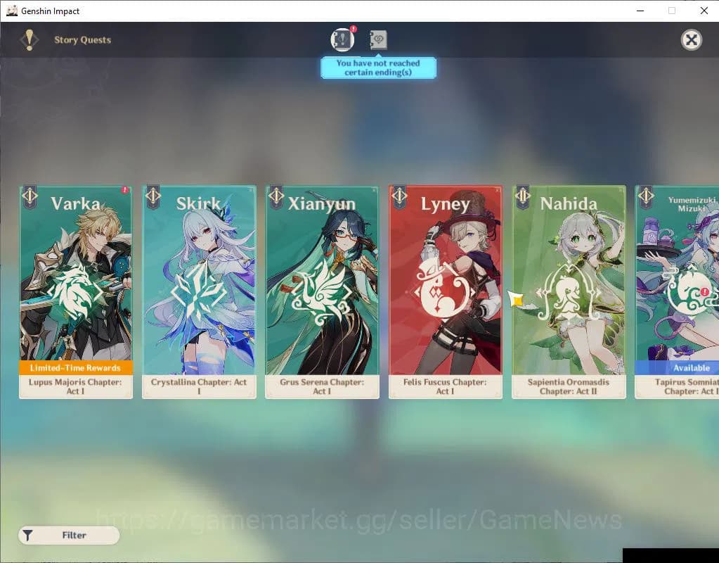 Genshin Impact Accounts Asia|AR 58|16 Limited +6(*5Weapon)|Zhongli,Ganyu, image 10