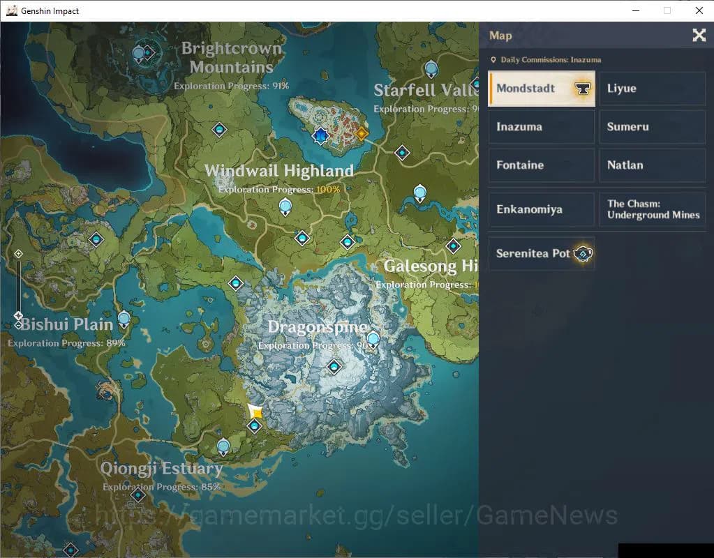 Genshin Impact Accounts Asia|AR 58|16 Limited +6(*5Weapon)|Zhongli,Ganyu, image 12