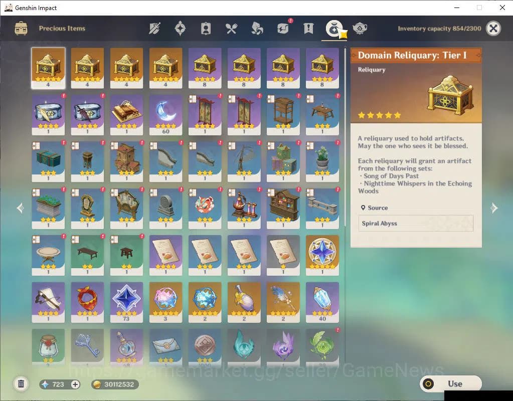 Genshin Impact Accounts Asia|AR 58|16 Limited +6(*5Weapon)|Zhongli,Ganyu, image 8