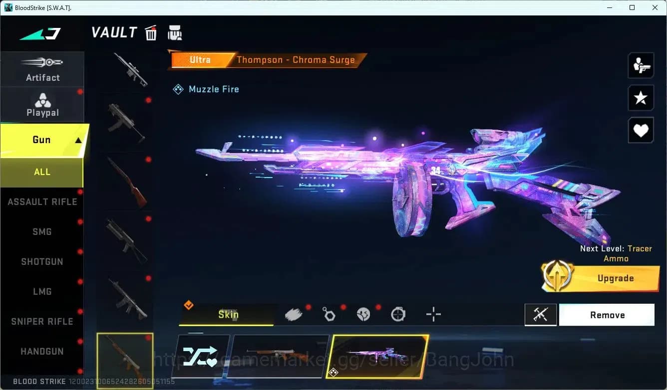 Blood Strike Accounts ASIA | 6 Collab Skins | Eternal UMP45-Infinite |2 image 19