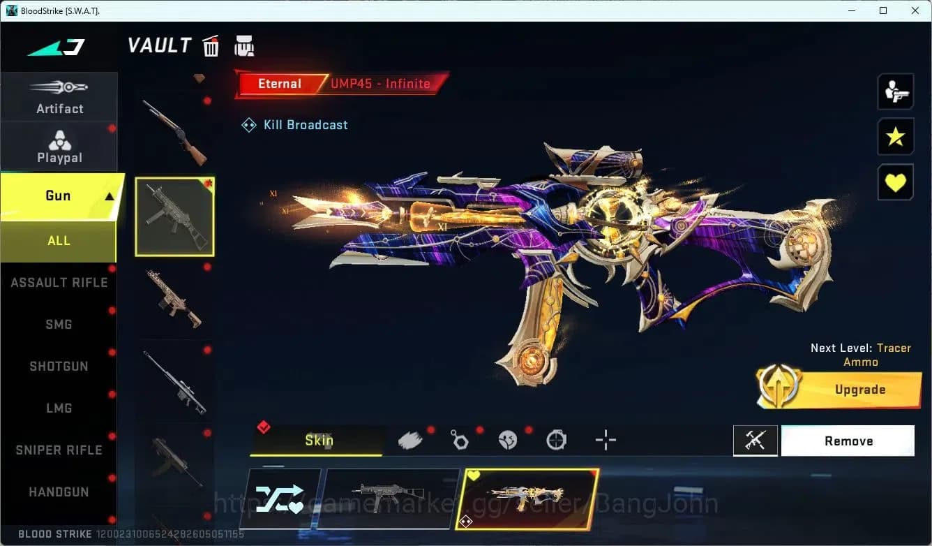 Blood Strike Accounts ASIA | 6 Collab Skins | Eternal UMP45-Infinite |2 image 20