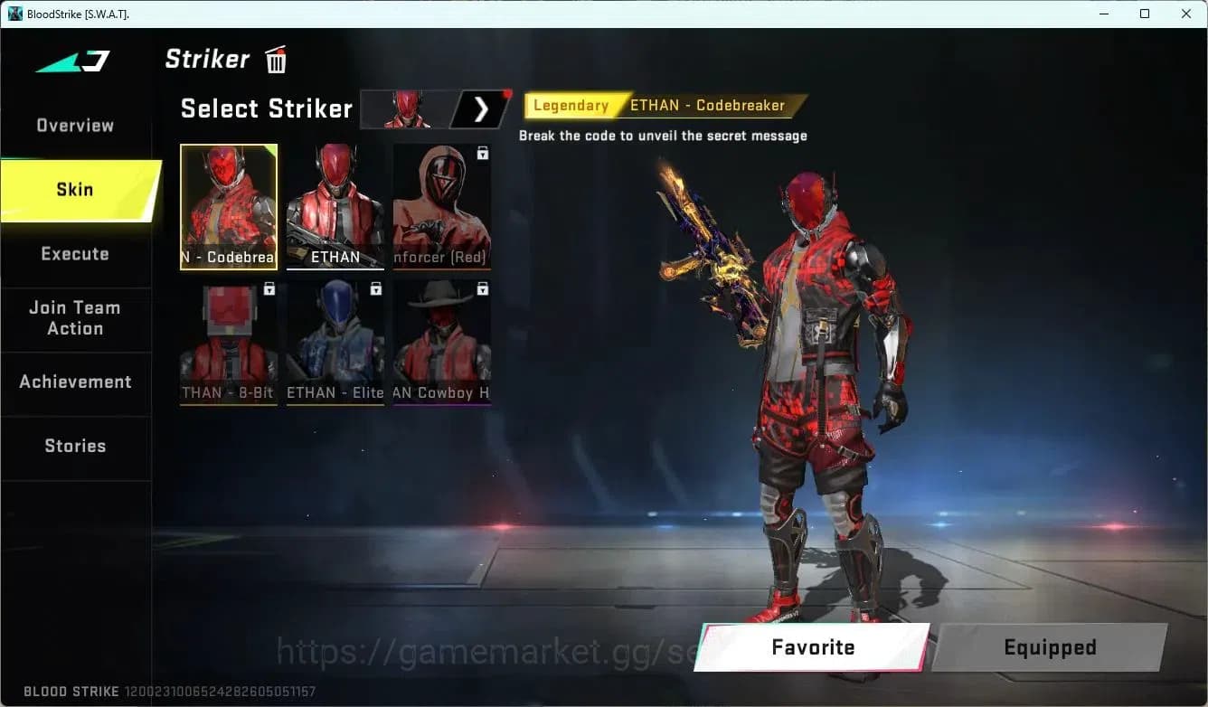 Blood Strike Accounts ASIA | 6 Collab Skins | Eternal UMP45-Infinite |2 image 5