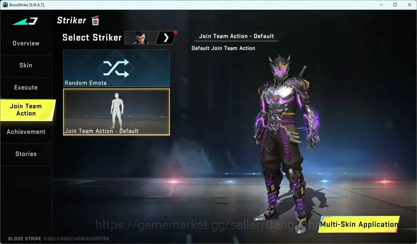Blood Strike Accounts ASIA | 6 Collab Skins | Eternal UMP45-Infinite |2 image 9