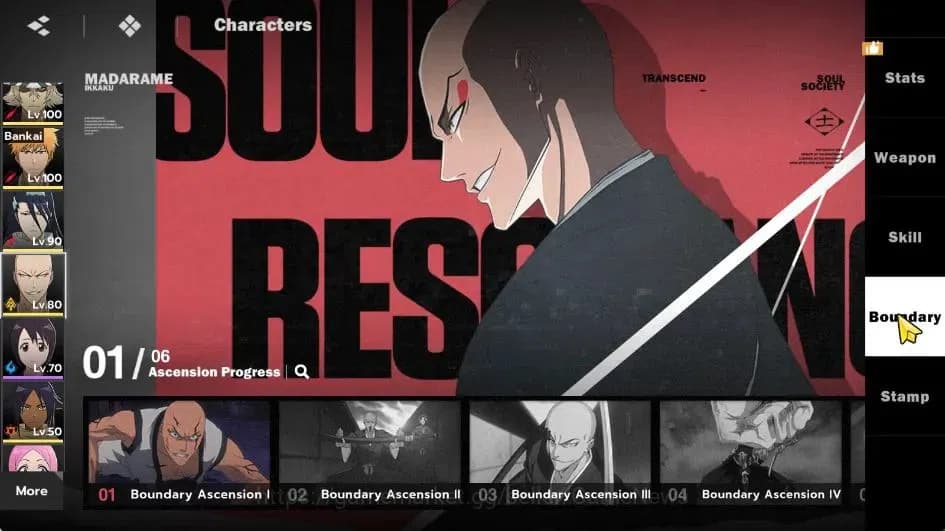 BLEACH: Soul Resonance Accounts NuverseSEA|LV 71|8 SSR [(AizenB5,UrahB2,Ichigo,Bya image 19