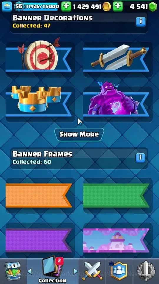 Clash Royale Accounts Lv56|KTL 15|Trophy 8172|Card 121|16 EVO,2 Hero,8 C image 10