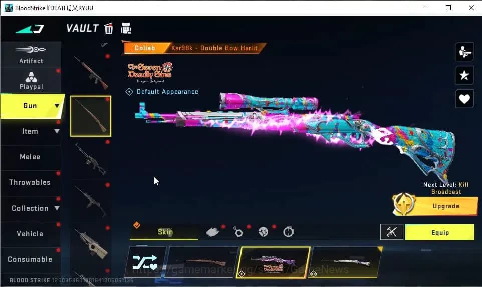 Blood Strike Accounts ASIA|ETERNAL EMMA-Luxie|2 ULTRA Melee[BUTTERFLY KN image 10