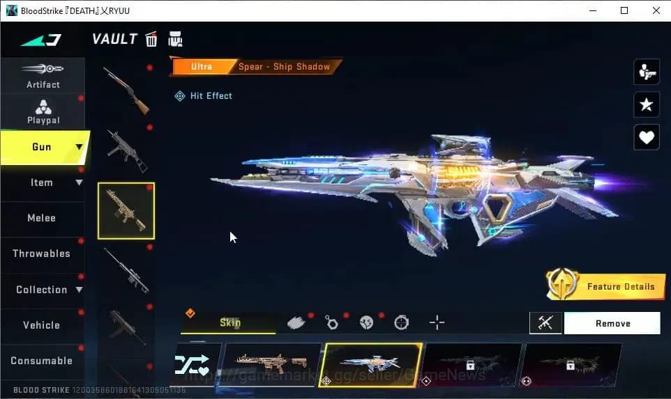 Blood Strike Accounts ASIA|ETERNAL EMMA-Luxie|2 ULTRA Melee[BUTTERFLY KN image 6