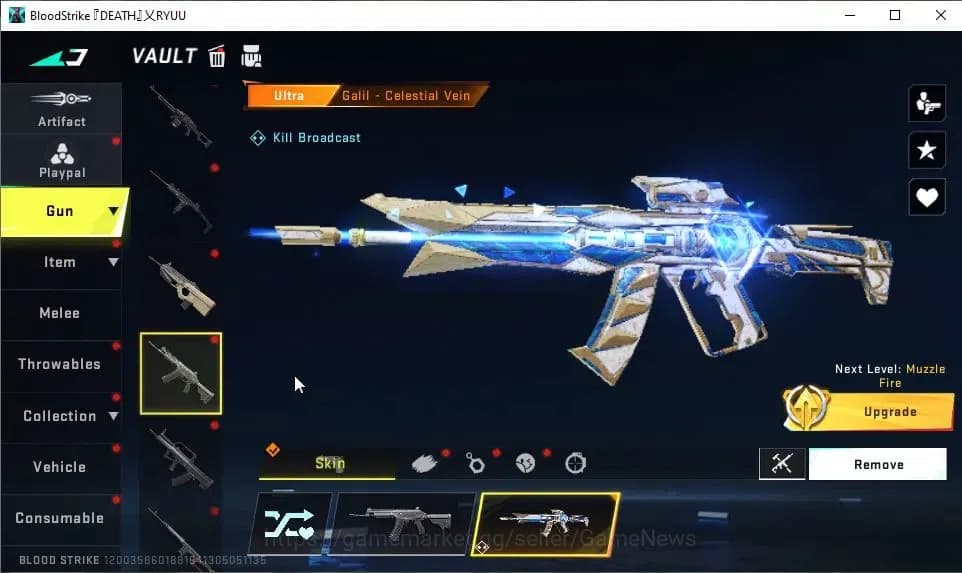 Blood Strike Accounts ASIA|ETERNAL EMMA-Luxie|2 ULTRA Melee[BUTTERFLY KN image 9