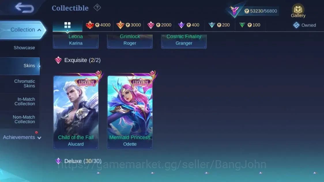 Mobile Legends: Bang Bang Accounts Global|Hero 91|Skin 190|Renowned|PRIME GR|Transfor image 11
