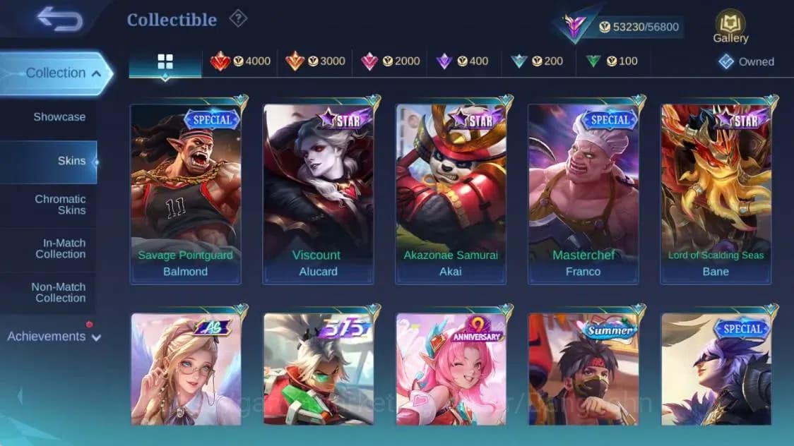 Mobile Legends: Bang Bang Accounts Global|Hero 91|Skin 190|Renowned|PRIME GR|Transfor image 18
